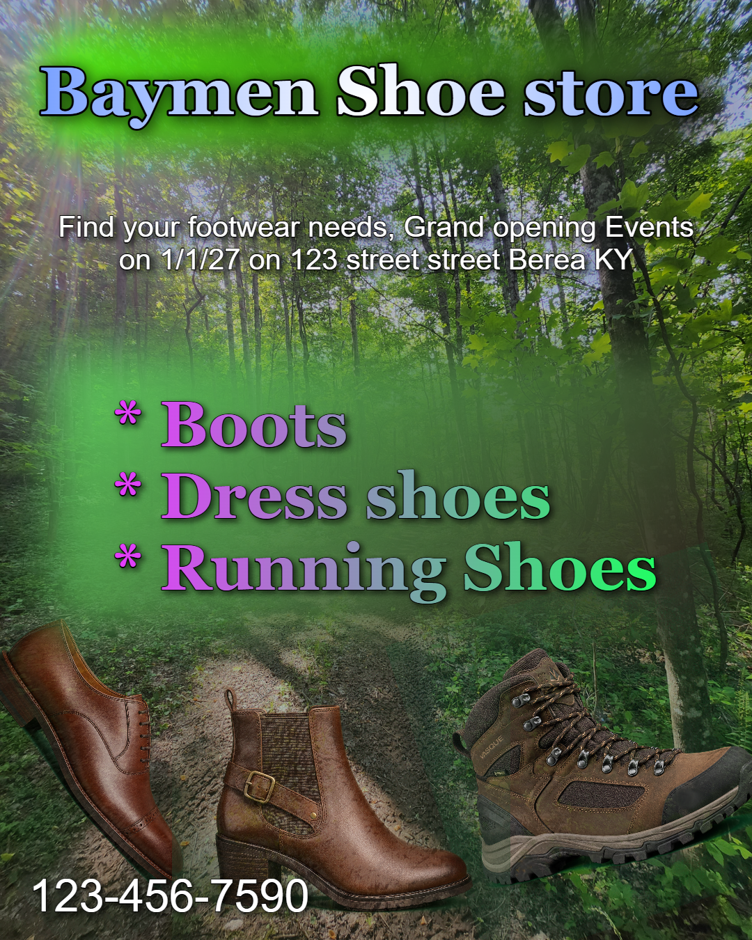 Tier 3 — Premium flyer example